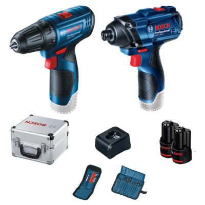 Kit Bosch Atornillador GSR 120-LI + Atornillador de impacto GDR 120-LI 23ACC