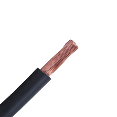 Cable H07Z1-K 1.5mm2, 450/750V libre de halógeno negro, clase 5, x rollo