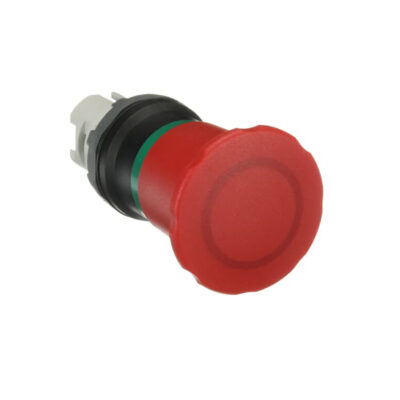 Cabeza para pulsador emergencia tipo tubo rojo desenclavado p/giro 30mm
