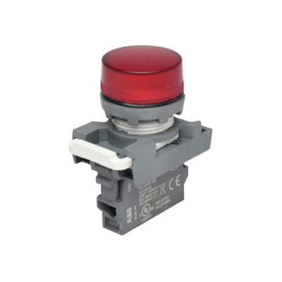 Piloto rojo LED 230VAC 22mm IP66 armado