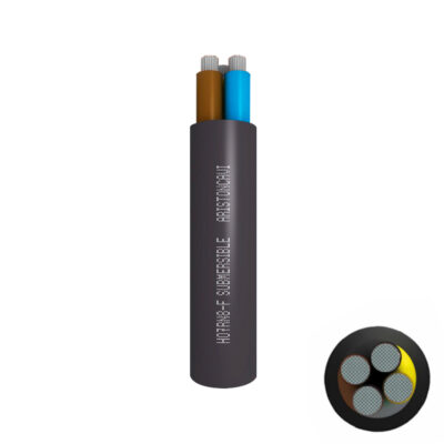 Cable H07RN8-F arrastre/sumergible 4G4mm2, 1kV, goma, clase 5, x metro lineal
