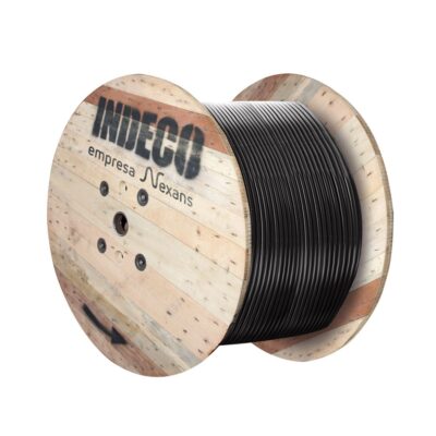 Cable NH-90 10mm2 450/750V libre de halógeno negro, clase 2, x metro lineal