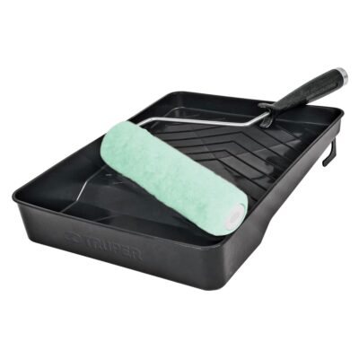 KIT DE RODILLO PARA PINTAR 9″ (MANERAL BANDEJA Y FELPA) TRUPER
