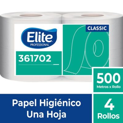 Papel Higiénico Rollo Una Hoja 4 Un 500 M