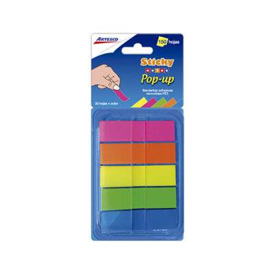Banderitas Pop Up 5 Col x 30 H