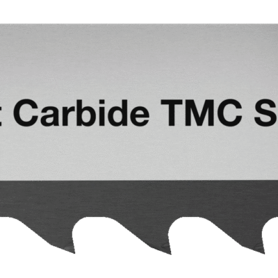 Hojas de sierra de cinta de carburo sin ensamblar con multi viruta recubiertas TMC