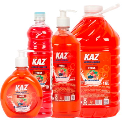 Jabón Líquido Antibacterial Fresa KAZ®