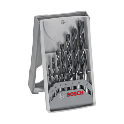 Juego de Brocas para Madera Bosch 3 Puntas 3-10mm 7 und.
