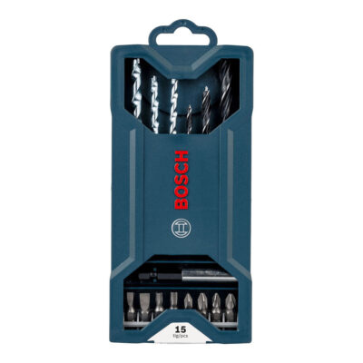 Set Puntas y Brocas Bosch Mini X-Line 15 unidades