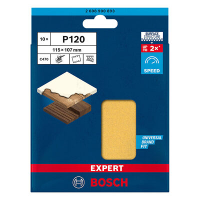 Hoja de lija Bosch EXPERT C470 115x107mm