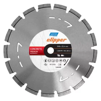 Disco Corte Diamantado Concreto Premium CLIPPER NORTON