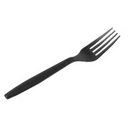 Tenedor  10  Negro