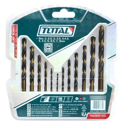 SET DE BROCAS HSS 12PZS/SET 2-8MM