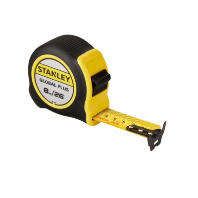 Cinta Métrica STANLEY® GLOBAL PLUS 8m /26'  (25mm de ancho)