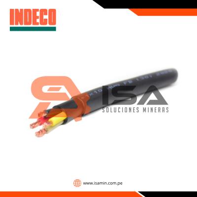 Cable vulcanizado NPT 4x10AWG, 1000V servicio pesado, x metro lineal