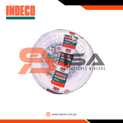 Cable NH-90 2.5mm2 450/750V libre de halógeno blanco, clase 2, x rollo, Practicable
