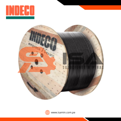 Cable NH-90 10mm2 450/750V libre de halógeno negro, clase 2, x metro lineal