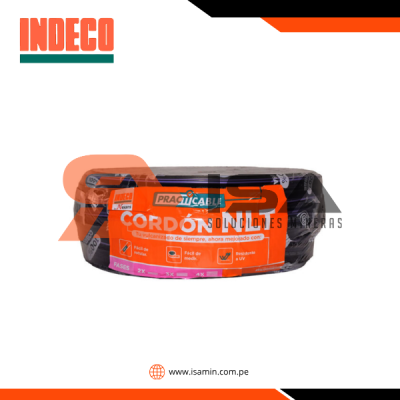 Cable de arrastre vulcanizado NLT 2x18AWG 500V, x rollo, Practicable