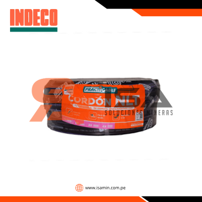 Cable de arrastre vulcanizado NLT 4x14AWG 500V, x rollo, Practicable