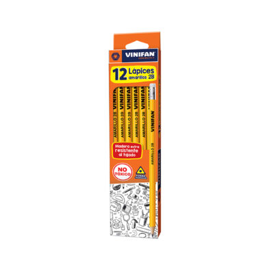 Lápiz Amarillo x 12 und.