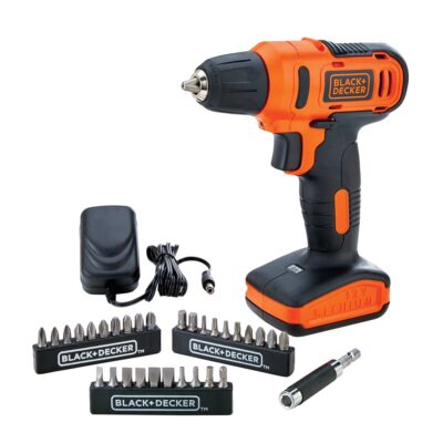 Taladro/Atornillador 12V + Estuche plástico HOR