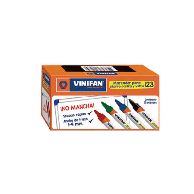 Marcador de pizarra 123 Display x 12 und.