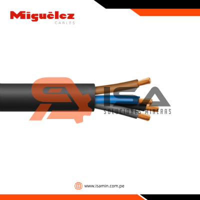 Cable RV-K 4x120mm2, 0.6/1kV XLPE/PVC negro, clase 5, x metro lineal