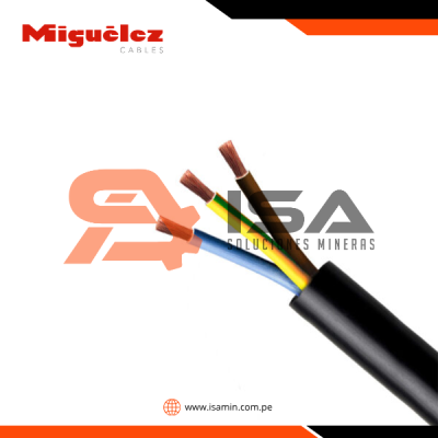 Cable RV-K 3x70+1x35mm2, 0.6/1kV XLPE/PVC negro, clase 5, x metro lineal