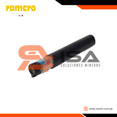 Cable de control apantallado 24x16AWG 600V 105°C UV TC-UL, x metro lineal