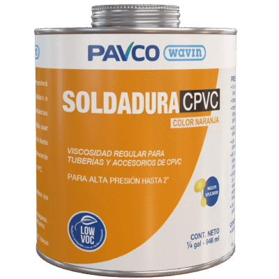 SOLDADURA CPVC REGULAR 1/4 PAVCO WAVIN