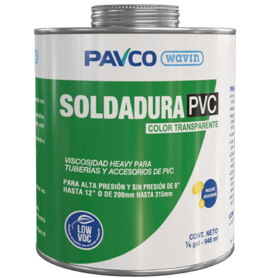 SOLDADURA PVC HEAVY 1/4 PAVCO WAVIN