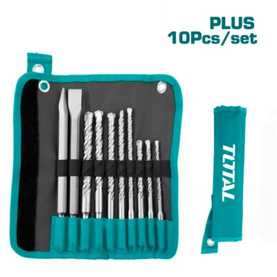 SET DE PUNTAS SDS PLUS PARA ROTOMARTILLO 10PCS