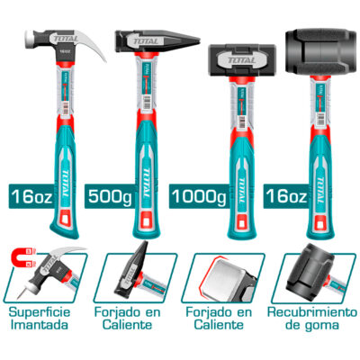 MEGA COMBO DE MARTILLOS (THCH6004)