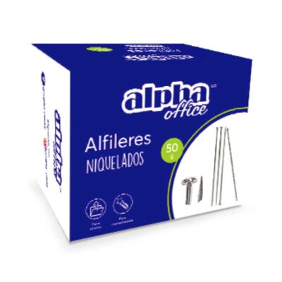 ALFILER NIQUELADO 28MM CJTA X50GRS