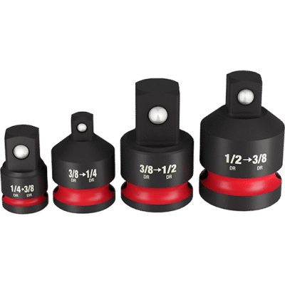 Juego de adaptadores con boca de 1/4" a 1/2" SHOCKWAVE Impact Duty™ 49-66-6742