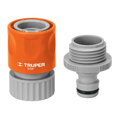 CONECTOR RÁPIDO DE ABS 3/4″ MANGUERA-ACC SISTEMA CLICK – TRUPER