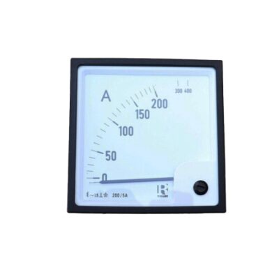 Amperímetro análogo p/panel 96x96mm 5A s/escala