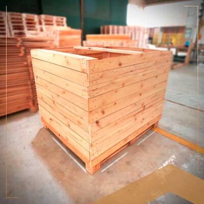 Bins o cajas de madera