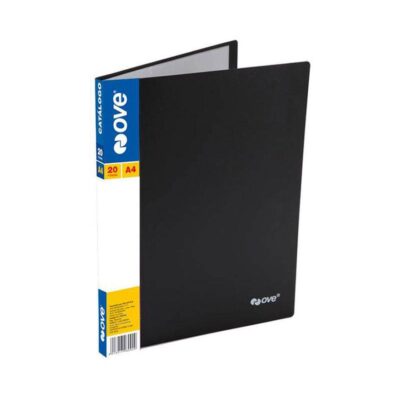 Carpeta Para Precio Ove A4 Negro X 20 Fundas