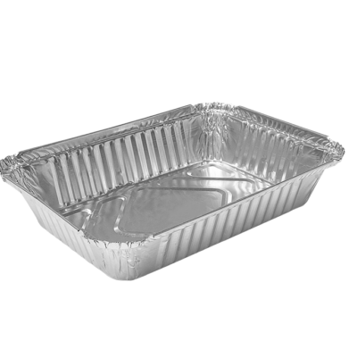 Envase Aluminio cuadrado 1 KG
