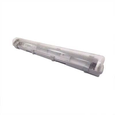 Luminaria hermética DAMP PROOF para 2 tubos LED 120cm