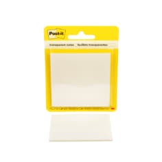 Notas Transparentes Post-it®, 73 mm x 73 mm, 1 Bloc/Paquete, 36 Hojas/Paquete
